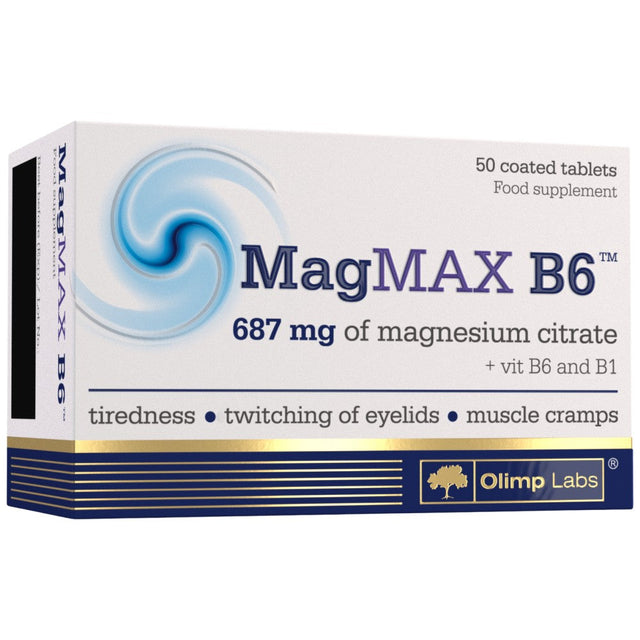 Mag MAX B6 - 50 Таблетки  Olimp - Nutra Best Bulgaria