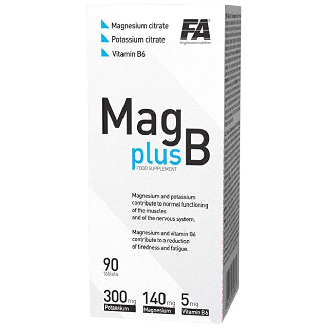 Mag plus B - 90 Таблетки  FA Nutrition - Nutra Best Bulgaria