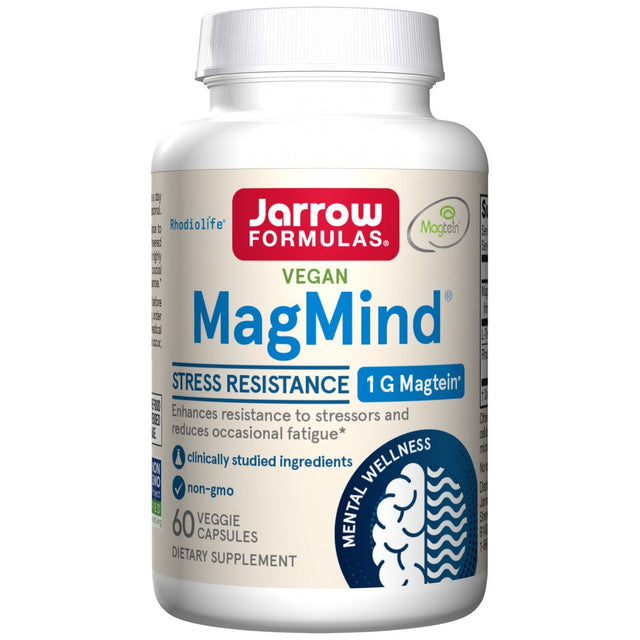 MagMind Stress Resistance - 60 капсули  Jarrow Formulas - Nutra Best Bulgaria