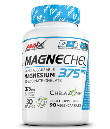 MagneChel / Magnesium Bisglycinate Chelate 90 Vcaps  AMIX - Nutra Best Bulgaria