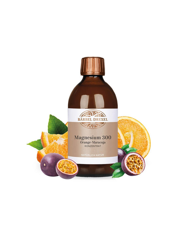 Magnesium 300 Orange-Maracuja Konzentrat / Магнезий концентрат (с вкус на портокал и маракуя), 300 ml Bärbel Drexel  Bärbel Drexel - Nutra Best Bulgaria