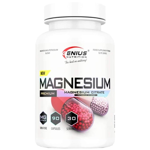 Magnesium - 90 капсули  Genius Nutrition - Nutra Best Bulgaria