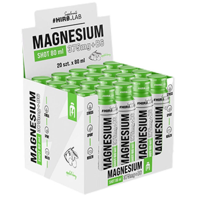 Magnesium + B6 Shot - 20 x 80 мл  Hero.Lab - Nutra Best Bulgaria