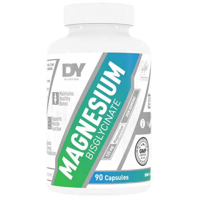 Magnesium Bisglycinate | 125 mg Glycinate - 90 капсули  Dorian Yates Nutrition - Nutra Best Bulgaria