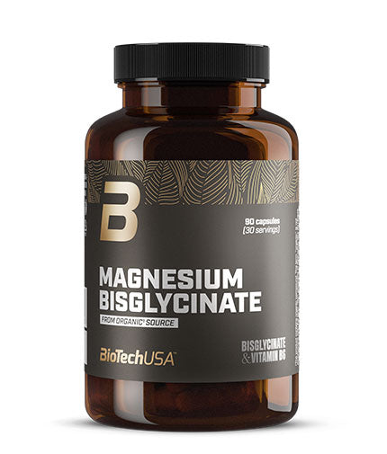 Magnesium Bisglycinate / 90 Caps  BIOTECH USA - Nutra Best Bulgaria