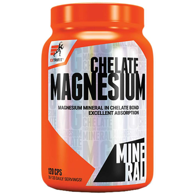 Magnesium Chelate 120 капсули  Extrifit Sports Nutrition - Nutra Best Bulgaria