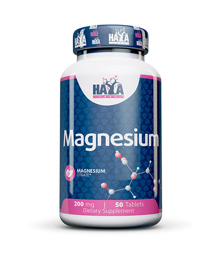 Magnesium Citrate 200 mg / 50 Tabs  HAYA LABS - Nutra Best Bulgaria