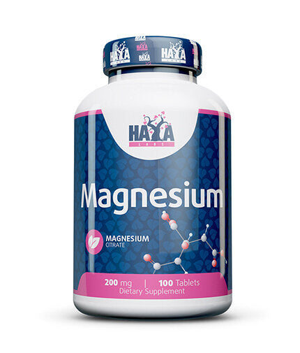 Magnesium Citrate 200mg / 100 Tabs.  Haya Labs - Nutra Best Bulgaria