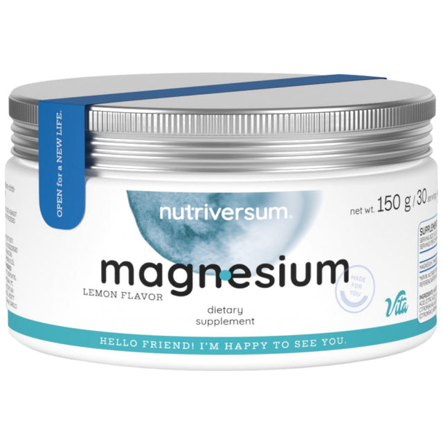 Magnesium Citrate Powder - 150 грама  Nutriversum - Nutra Best Bulgaria