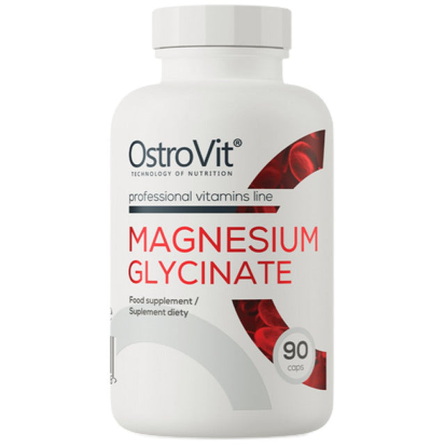 Magnesium Glycinate | 400 mg Serving of Magnesiuim Bisglycinate 90 капсули  OstroVit - Nutra Best Bulgaria