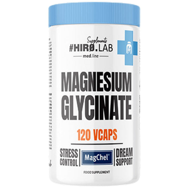 Magnesium Glycinate | MagChel® Bisglycinate + Vitamin B6 - 120 капсули  Hero.Lab - Nutra Best Bulgaria