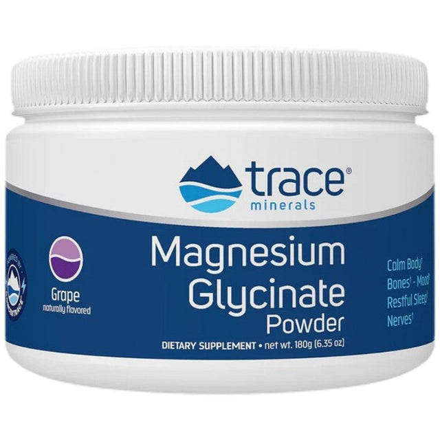 Magnesium Glycinate Powder - 180 грама  Trace Minerals - Nutra Best Bulgaria