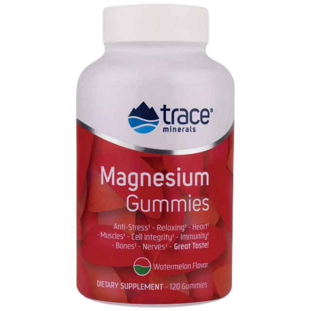 Magnesium Gummies 84 mg - 120 желирани бонбони  Trace Minerals - Nutra Best Bulgaria
