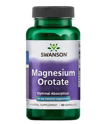 Magnesium Orotate 40 mg - 60 капсули  Swanson - Nutra Best Bulgaria