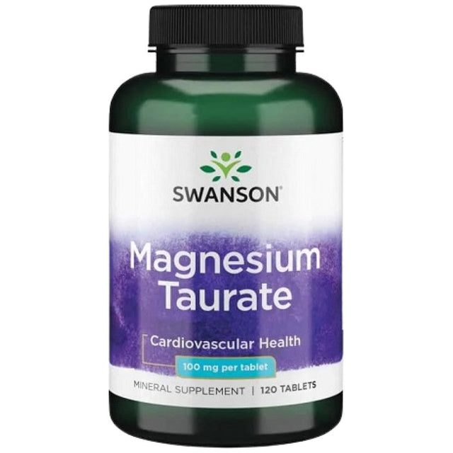 Magnesium Taurate 100 mg - 120 Таблетки  Swanson - Nutra Best Bulgaria