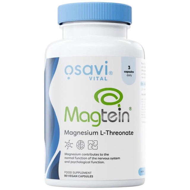 Magtein Magnesium L-Threonate 48 mg - 90 капсули  Osavi - Nutra Best Bulgaria