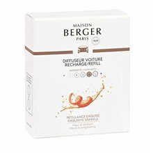 Maison Berger Paris - Exqusite Sparkle Car Diffuser Recharge/Refill ( Intenzivní třpyt ) - Náhradní náplň do difuzéru do auta - Feel You
