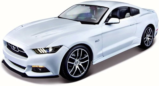Maisto, Fresh Metal Miniature, 2015 Ford Mustang Gt, Toy Car, 11652, White, 1:18, 3+  Maisto - Nutra Best Bulgaria