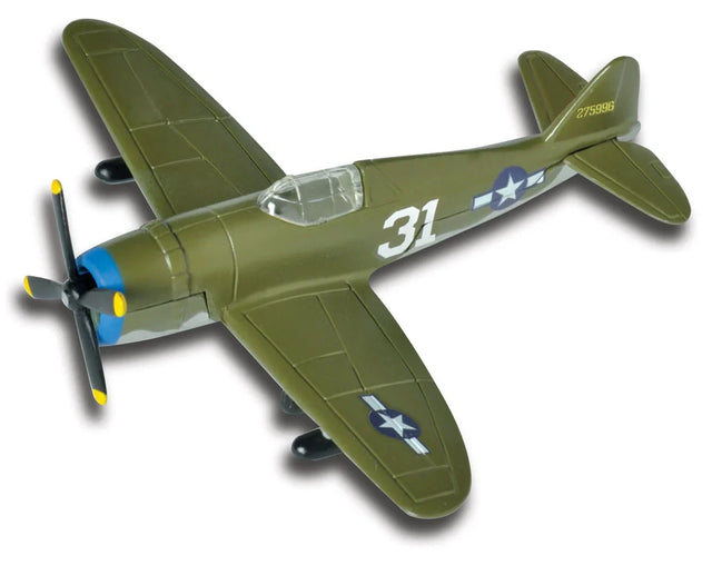 Maisto, Fresh Metal Tailwinds, Military Airplane P-47D Thunderbolt, Airplane, Army Green, 1/48, For Boys, 3+  Maisto - Nutra Best Bulgaria