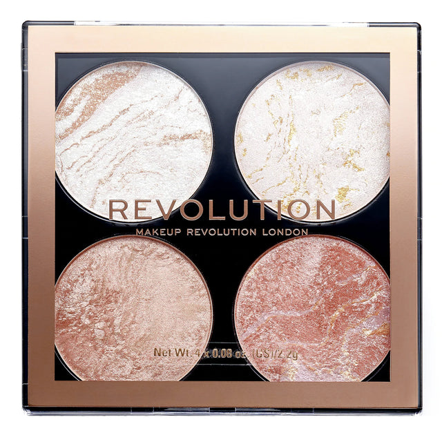 Makeup Revolution - Cheek Kit Palette - Palette of brighteners and bronzers 8 g  Makeup Revolution - Nutra Best Bulgaria