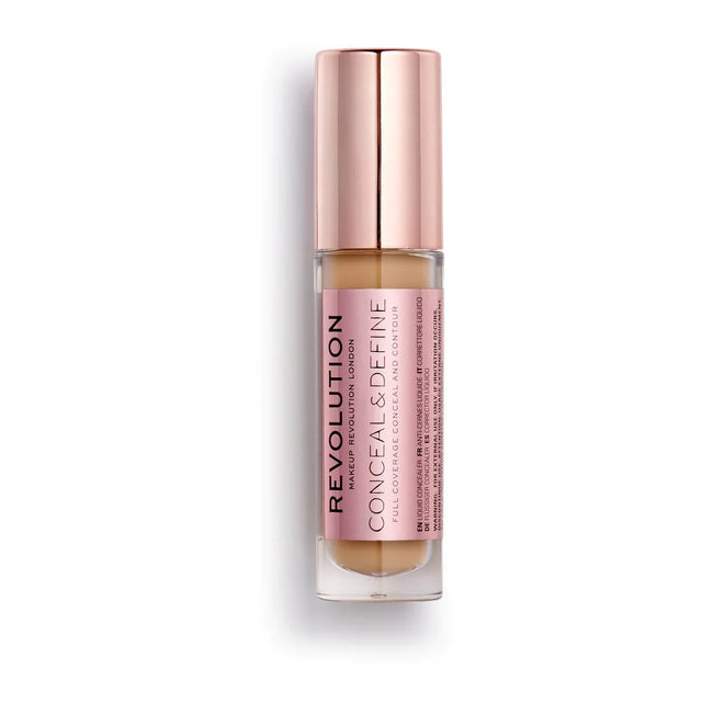 Makeup Revolution, Conceal & Define, Corrective, Liquid Concealer, C 12, 4 g  Makeup Revolution - Nutra Best Bulgaria