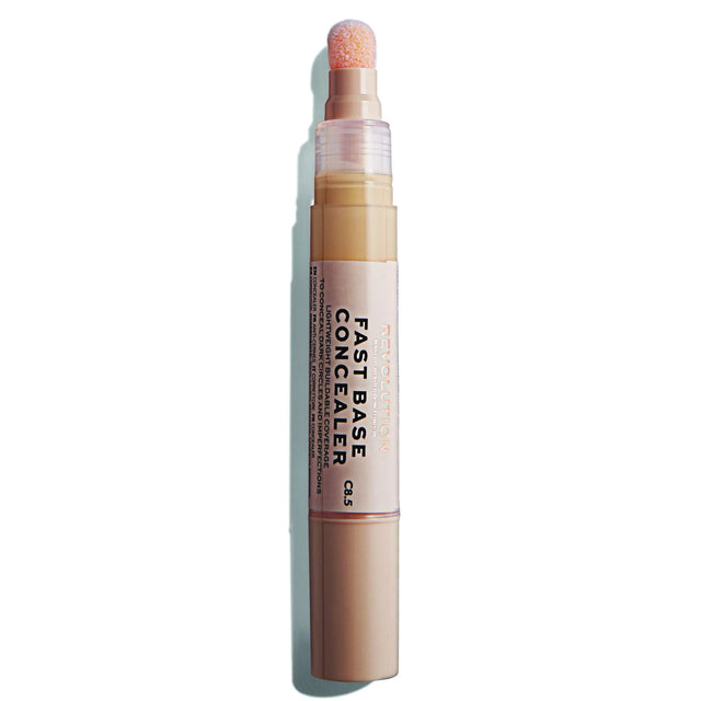 Makeup Revolution, Fast Base Concelear, Under-Eye Concealer Pen, C 8.5, 4.5 ml  Makeup Revolution - Nutra Best Bulgaria