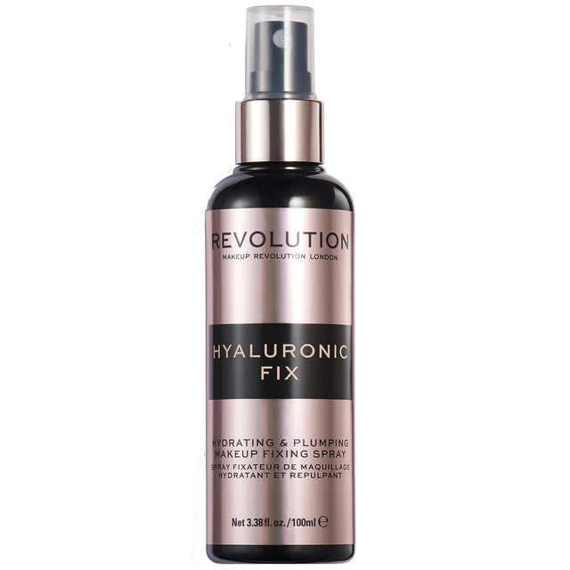 Makeup Revolution - Hyaluronic Fix - Moisturizing fixative spray for makeup - 100ml - Feel You