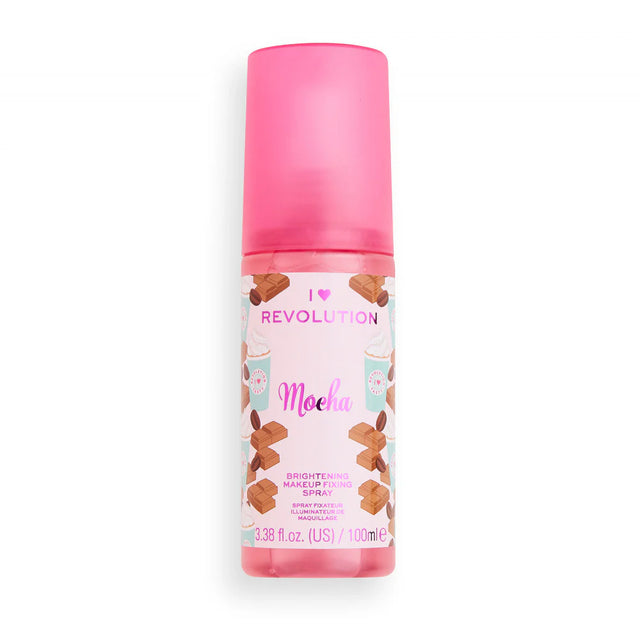 Makeup Revolution, I Heart, Fix, Makeup Fixer Spray, 100 ml  Makeup Revolution - Nutra Best Bulgaria