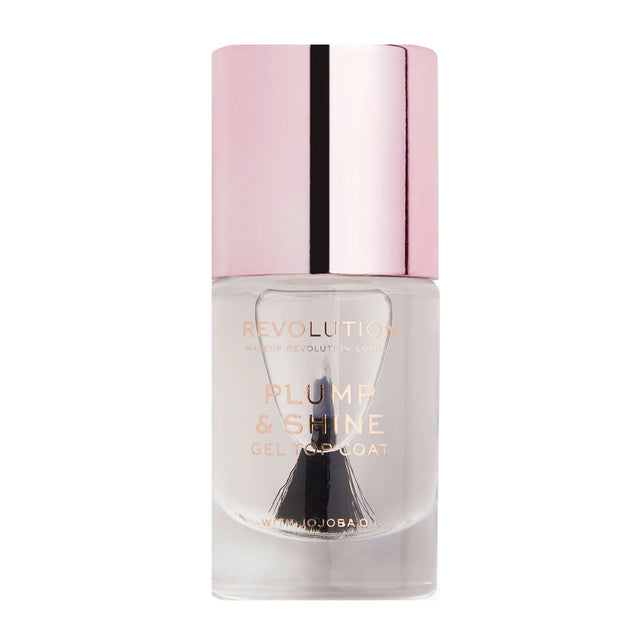 Makeup Revolution, Plump & Shine, Top Coat, Nail Polish, 15 ml  Makeup Revolution - Nutra Best Bulgaria
