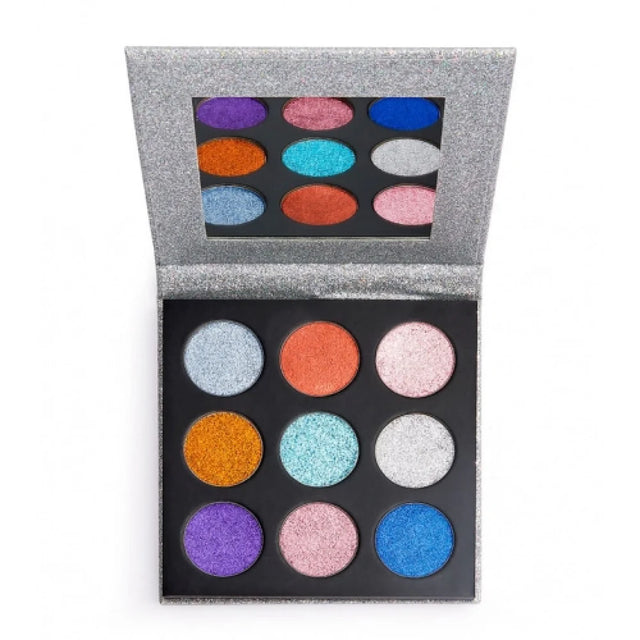 Makeup Revolution, Pressed Glitter, Face Palette, Illusion, 13.5 g  Makeup Revolution - Nutra Best Bulgaria