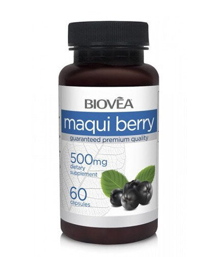 Maqui Berry 500 mg / 60 Caps  Biovea - Nutra Best Bulgaria