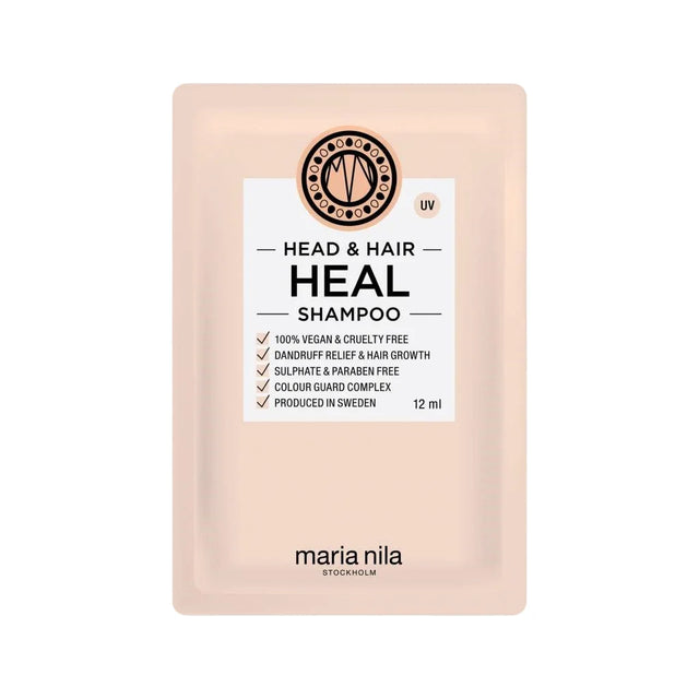 Maria Nila, Head & Hair Heal, Vegan, Hair Shampoo, Anti-Dandruff, 12 ml  Maria Nila - Nutra Best Bulgaria