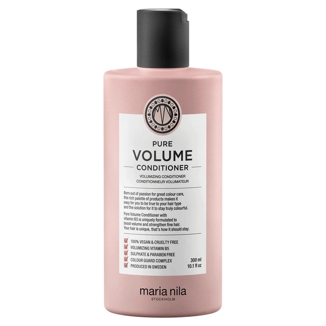 Maria Nila - Pure Volume Conditioner - Moisturizing conditioner for fine hair volume - 300ml  Maria Nila - Nutra Best Bulgaria