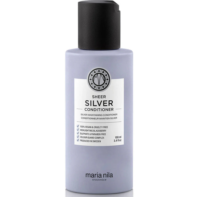 Maria Nila, Sheer Silver, Hair Conditioner, For Colour Protection, 100 ml  Maria Nila - Nutra Best Bulgaria