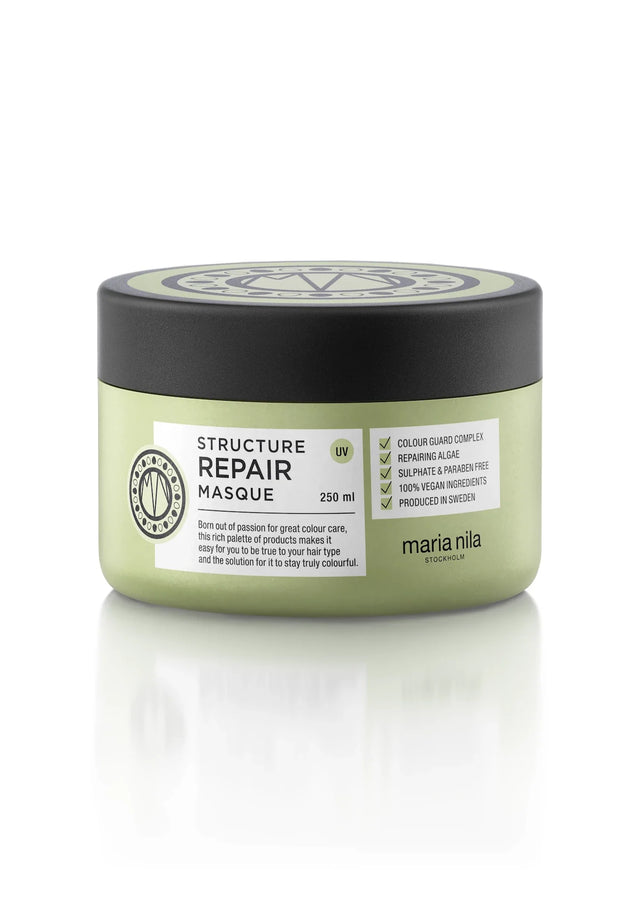 Maria Nila - Structure Repair Masque - High-intensity moisturizing hair mask - 250ml  Maria Nila - Nutra Best Bulgaria