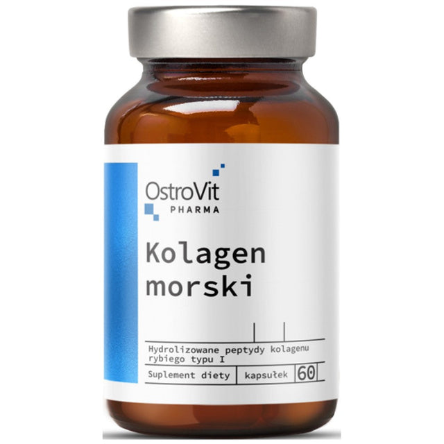 Marine Collagen 550 mg 60 капсули  OstroVit - Nutra Best Bulgaria