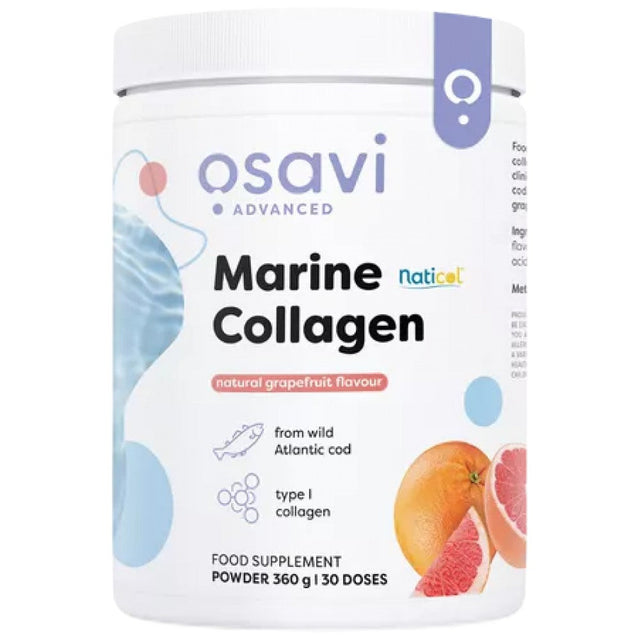 Marine Collagen | Naticol® Bioactive Collagen Peptides from Wild Atlantic Cod - 360 грама  Osavi - Nutra Best Bulgaria