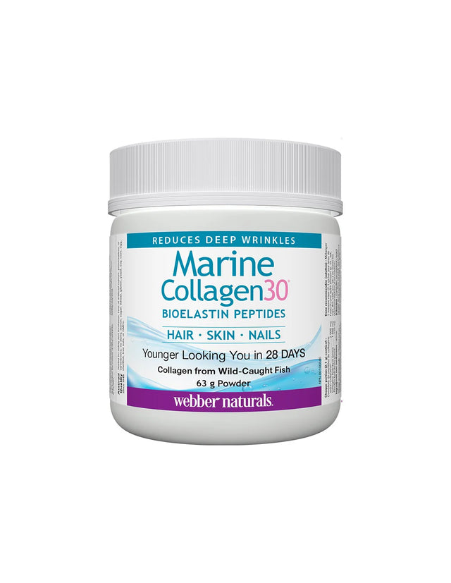 Marine Collagen30® Bioelastin peptides - Морски колаген с био еластинови пептиди, 63 g прах - Nutra Best