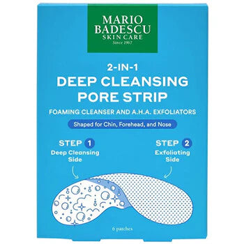 Mario Badescu - 2-In-1 Deep Cleansing Pore Strip - 2 v 1 čisticí páska na póry ( 6 ks )  Mario Badescu - Nutra Best Bulgaria