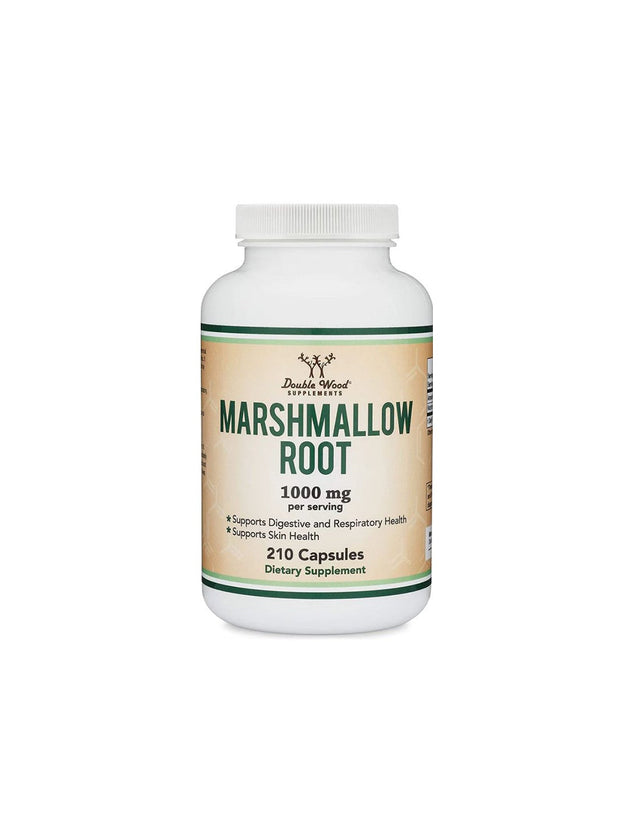 Marshmallow Root 1000 mg - 210 капсули  Double Wood - Nutra Best Bulgaria