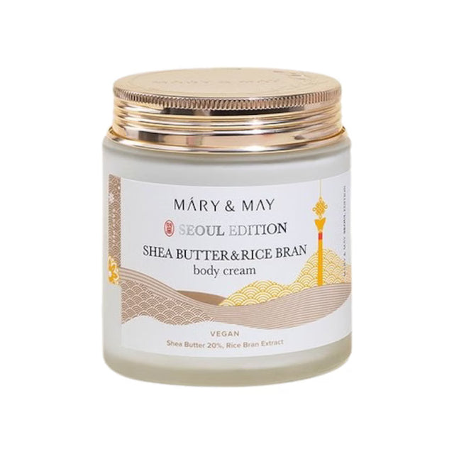 Mary & May - Shea Butter & Rice Bran Body Cream Seoul Edition - 250ml  Mary & May - Nutra Best Bulgaria