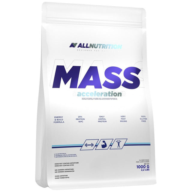Mass Acceleration - 1000 грама  AllNutrition - Nutra Best Bulgaria