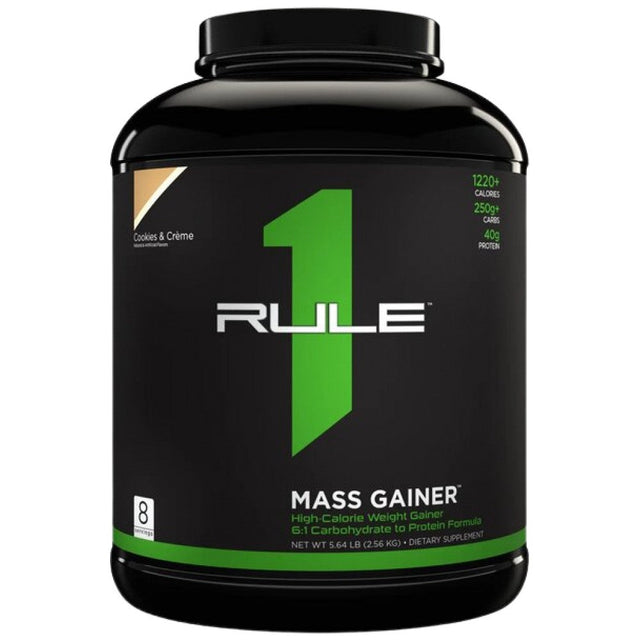 Mass Gainer | High Calories Weight Gainer - 2560-2620 грама  Rule1 - Nutra Best Bulgaria