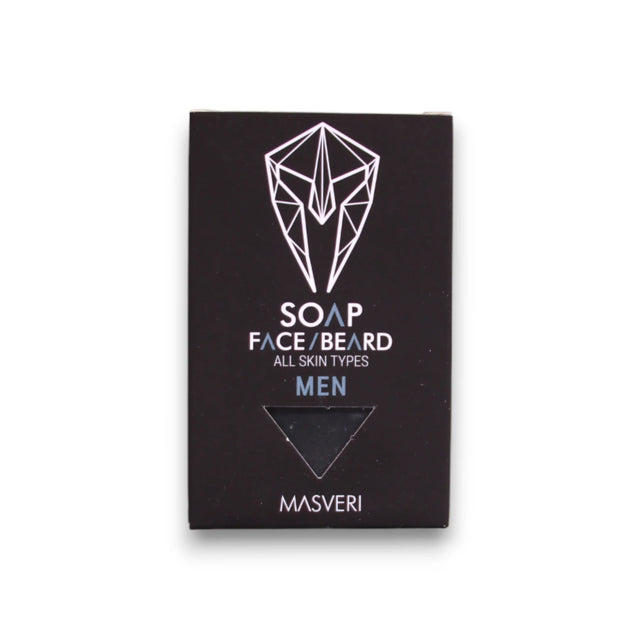 Masveri, Masveri, Paraben-Free, Grooming Soap Bar, For Cleansing, Face & Beard, g 100  Masveri - Nutra Best Bulgaria
