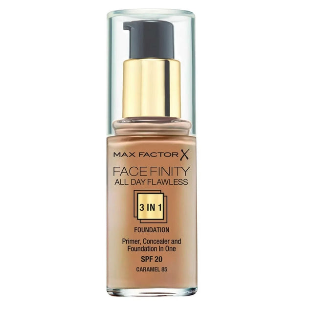 Max Factor, Face Finity All Day Flawless, Cream Foundation, 85, Caramel, SPF 20, 30 ml  Max Factor - Nutra Best Bulgaria