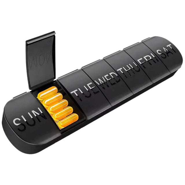 Maxi Pill Box | with 7-Day Compartments  Oly. - Nutra Best Bulgaria