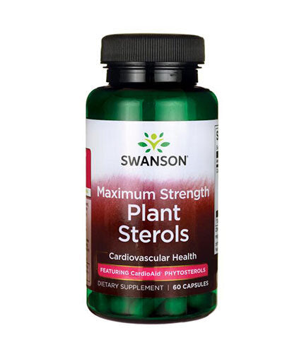 Maximum Strength Plant Sterols CardioAid - 60 капсули  Swanson - Nutra Best Bulgaria