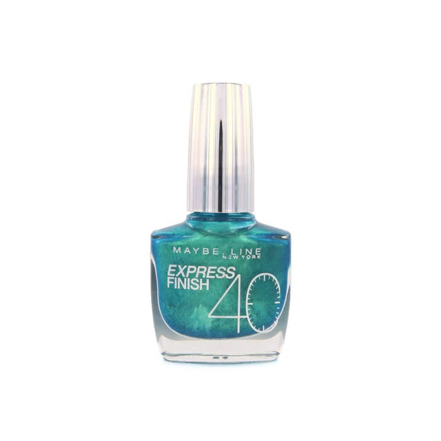 Maybelline, Express Finish 40 Seconds, Nail Polish, Nr. 865, Turquoise Green, 10 ml  Maybelline - Nutra Best Bulgaria