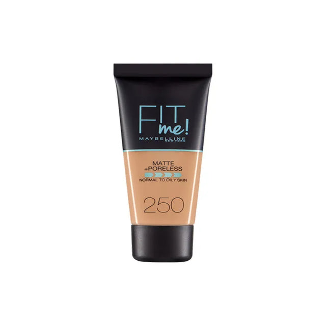 Maybelline Fit Me Matte Poreless Foundation 250 Sun Beige  MAYBELLINE - Nutra Best Bulgaria