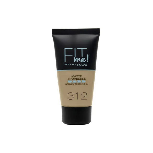Maybelline Fit Me Matte + Poreless Foundation 312 Golden 30ml  MAYBELLINE - Nutra Best Bulgaria